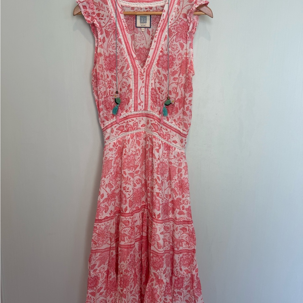 Alicia Bell - Annabelle Pink Floral Maxi Dress